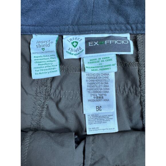 ExOfficio BugsAway Sol Cool Ampario Convertible Pants Men’s Size 36 - Picture 3 of 7
